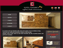 Tablet Screenshot of hotelceramicaiasi.ro